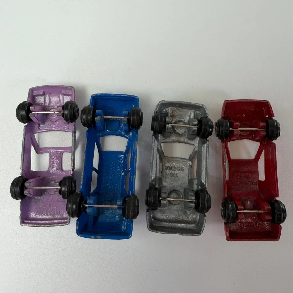 VTG Tootsie Toy Die Cast 1980s‎ Cars Set of 4 Metal
